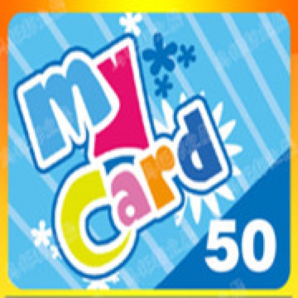 My卡mycard50点台湾充值未来战地之王AVA黑色沙漠Acoin彩虹岛物语