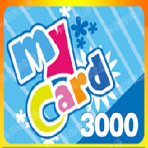 My卡mycard3000点数台湾充值黑色沙漠未来战地之王AVA剑灵新天堂2