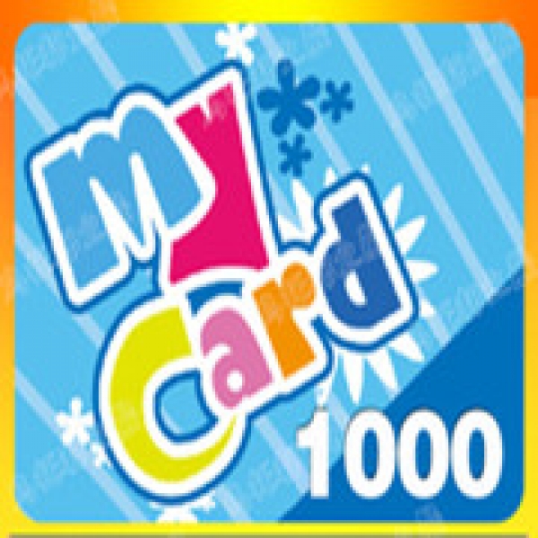 My卡mycard1000点数台湾充值黑色沙漠未来战地之王AVA剑灵新天堂2